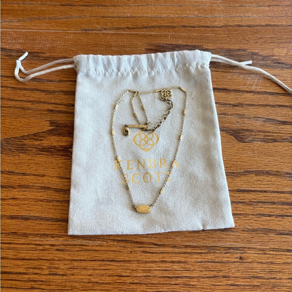 Kendra Scott Gold Necklace